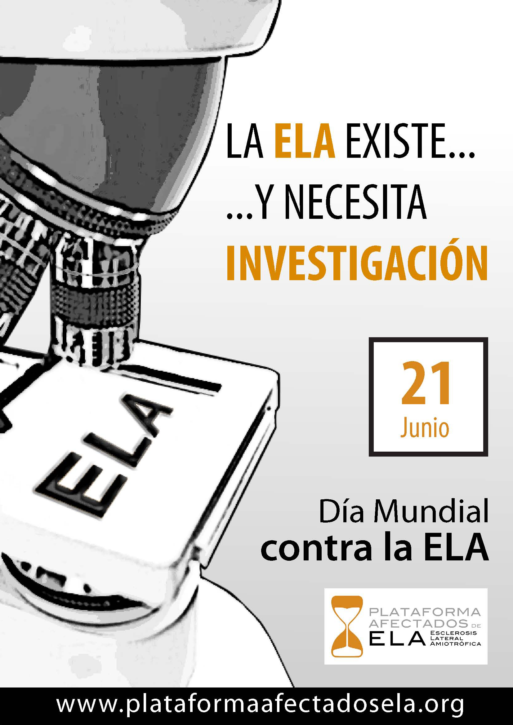 Dia Mundial contra la ELA 21 junio