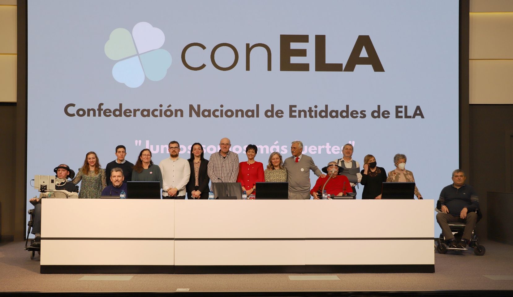 Nace  CON ELA Confederación Nacional de Entidades de ELA con el objetivo de aunar nuestras voces y esfuerzos para defender los derechos de las personas afectadas por esta enfermedad.